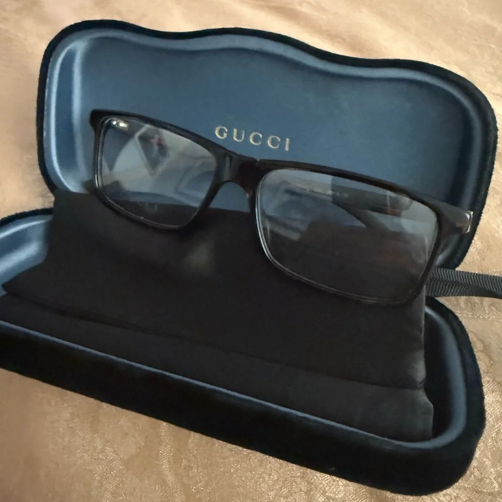 Gucci glasses Havana Transparent Demo Lens Demo Lens - Picture 2 of 9